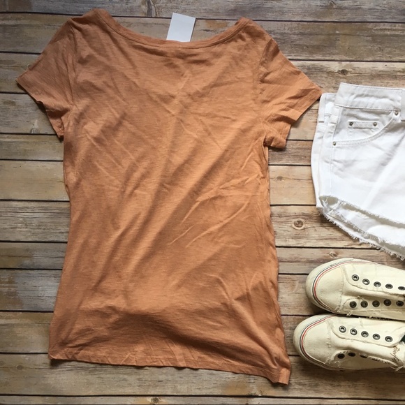 Apricot Inverse Micro Tee main image 1